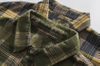 OEM Manufacturer Custom High Quality Men's Shirts Oversize Plaid Printed Shirt Casual Loose Lapel Shirts For Men