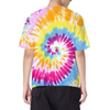 Custom Design Sublimation Premium Tshirt Fashion Branded High Street Tie Dye Printed Tshirt