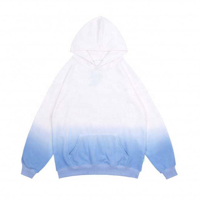 OEM Manufacturer Customized Gradient Casual Custom Sweatshirt Plus Size Hoodies Men Hoodies