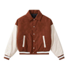 Oem Manufacturer Custom Men'ss Chenille Embroidery Pattern Baseball Vintage Patchwork Color Coat Jacket