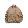 Oem Manufacturer Plus Size Men'ss Retro Fashion Casual Loose Stand Collar Jacket