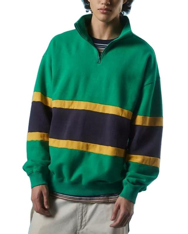 Fabricant OEM Fabricant de coton pour hommes en coton Polon à zip