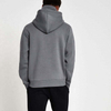 OEM Manufacturer Custom Thick Fleece Mens High Collar Cover Blank Hoodie Pullover Wholesale