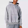 OEM Manufacturer Service Custom Streetwear Heavyweight Hoodie 100% Cotton Men Oversized Washed Vintage Hoodie