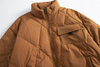OEM Manufacturer Custom Men's Down Baggy Multi-Pocket Cotton Coat Jacket
