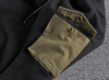 OEM Manufacturer Customized Color Block Pocket Casual Custom Sweatshirt Oversized Hoodie Men Hoodies