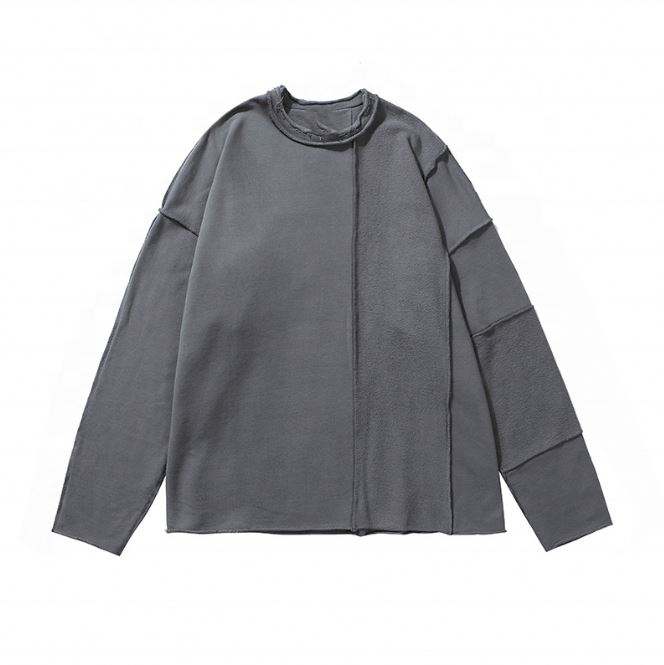 OEM-producent tilpasset bomuldstrøje Casual brugerdefineret sweatshirt Oversized hættetrøje til mænd hættetrøjer