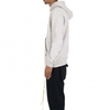 OEM Manufacturer Custom High Quality Oversized Cotton Zipper Kangaroo Pocket Grey Plain Hoodies Pullover