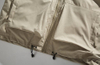 OEM Manufacturer Custom Men's Cotton-Padded Clothes Solid Color Three-Dimensional Large Pocket Hooded Cotton Jacket