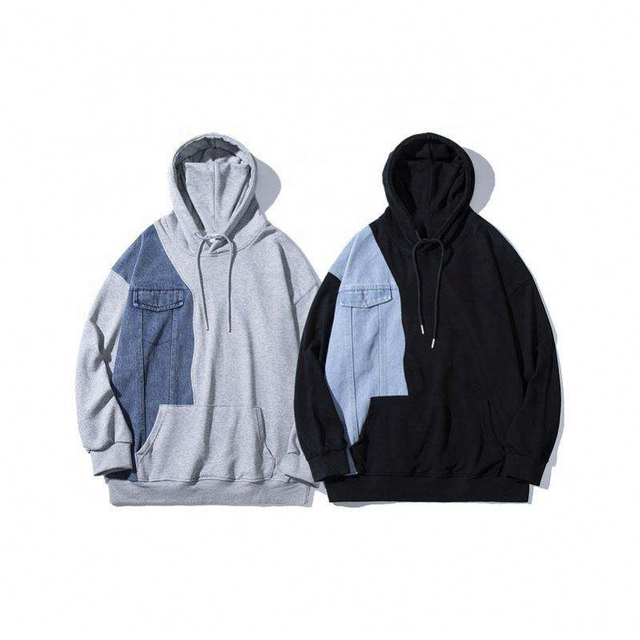 OEM Manufacturer Hot Sale Custom High Quality Plus Size Pullover Long Sleeve Fashion Hip Hop Cartoon Print Hoodie For Men