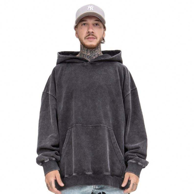 OEM Proizvođač prilagođeni francuski Terry Hoodie teški puloveri bez kapuljača za kapulje