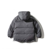 Oem Manufacturer Men's Hooded Cotton-Padded Coat Clash Color Stitching Pocket Loose Cargo Jacket