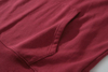 OEM Manufacturer Customized Hooded Sweater Solid Color Round Neck Long Sleeve Blank Sweater