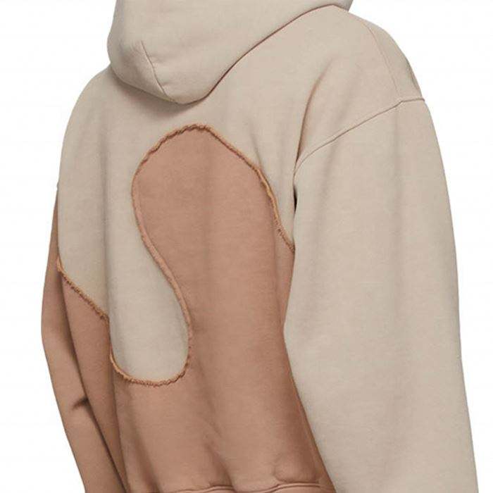 OEM Manufacturer Colorblock Custom Logo Plus Size Men's Hoodies & Sweatshirts Streetwear 100% Cotton Oversized Hoodie