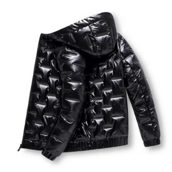 Oem Manufacturer Customization Size Mens Winter Zipper Full Hooded Cotton-Padded Coat Downs Jacket