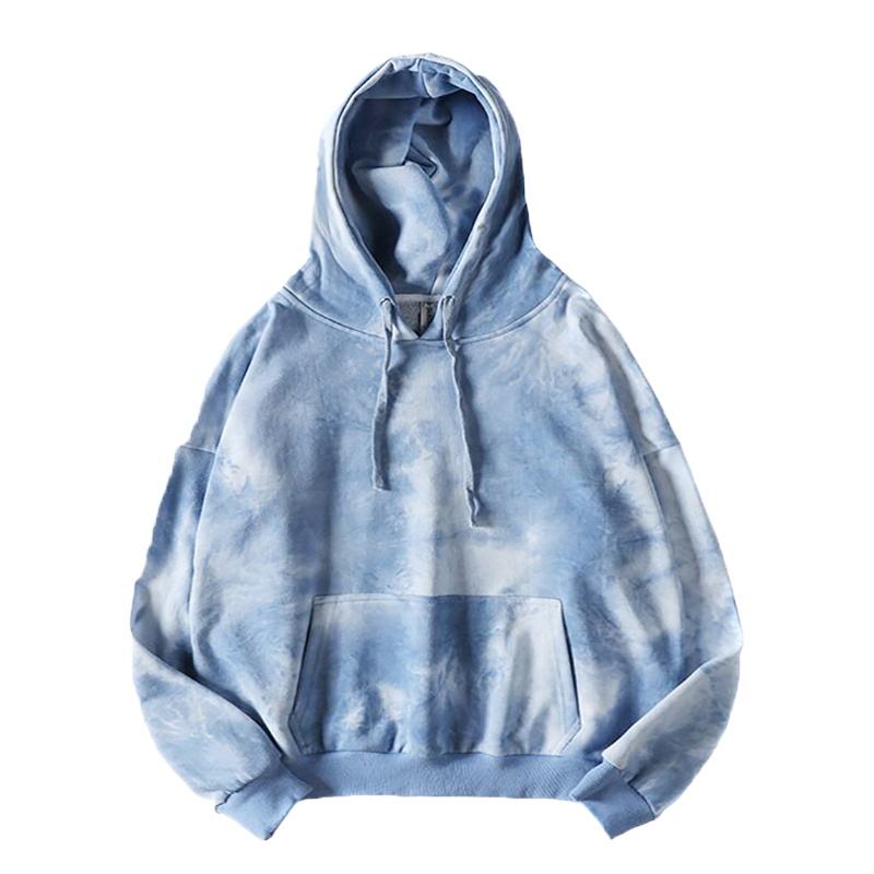 Quần áo tùy chỉnh Bán chạy 100% Cotton Tie Dye Áo hoodie Unisex