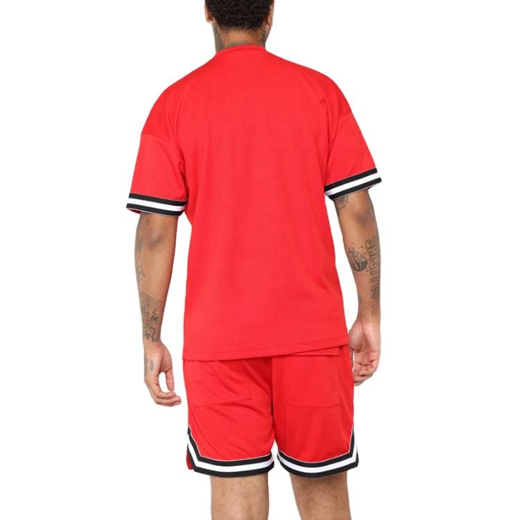 OEM Factory Custom Color Men Blank 2 Piece Short And T Shirt Set