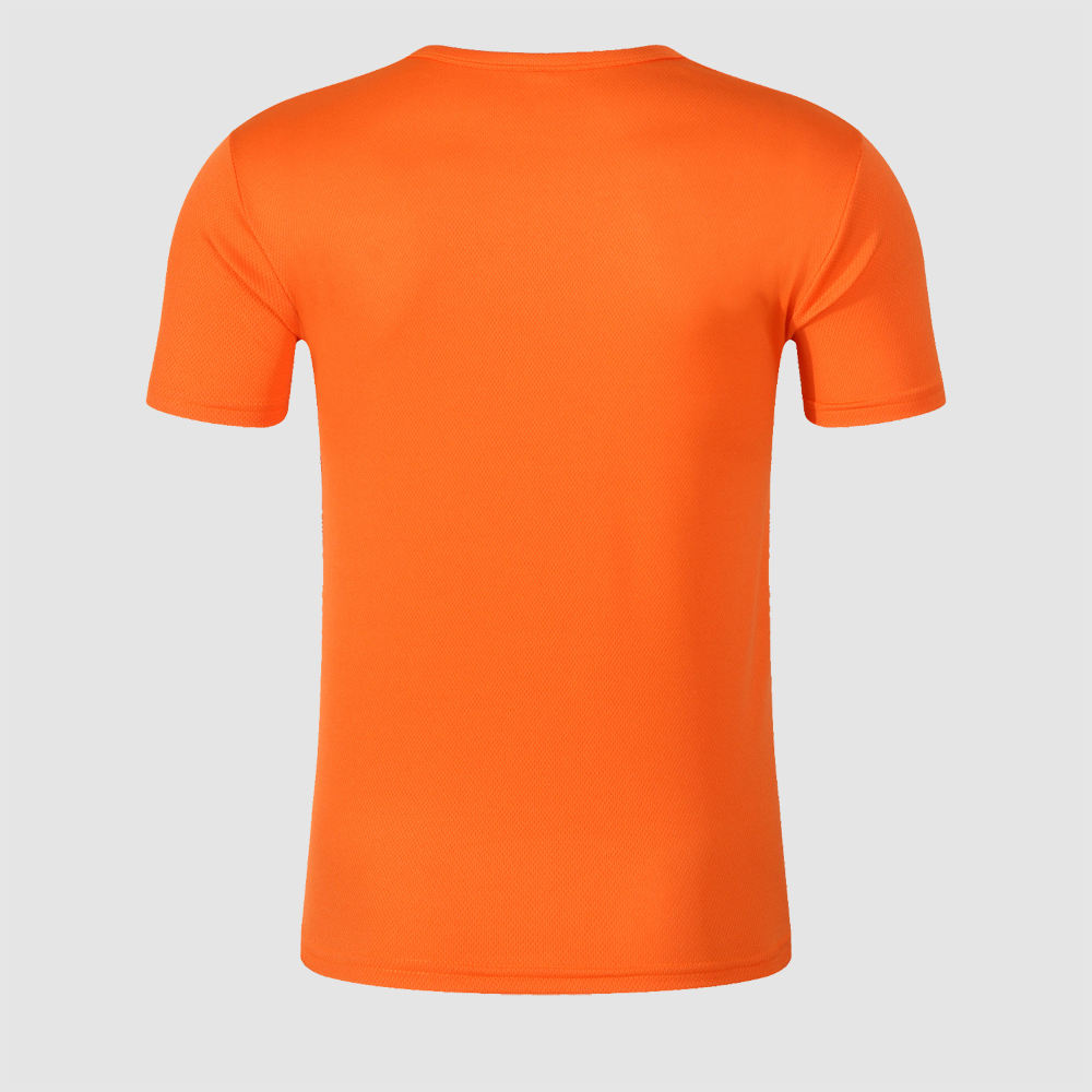 Wholesale 100% Polyester Dry Fit Mesh Plain T Shirt With Custom Logo For Sports