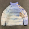 高品質のカスタムパフジャケットのメンズプリントヘビー級の温かい冬のジャケット