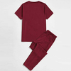 Nuevos segureros de moda 2021 Costora detallado de color sólido Men de verano Set