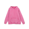 400Gsm Vintage Streetwear Crewneck Retro Custom Logo Men's Wax Dyed Hoodie