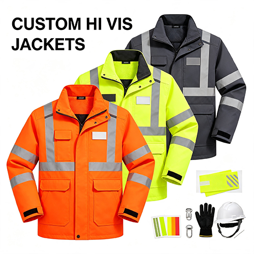 Custom Hi Vis Jackets for Work
