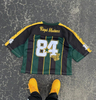 Custom Oversized Crop Boxy Sublimation Retro Streetwear Mesh Football Jersey
