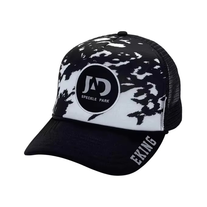 Custom High Quality Men Plain Foam 2 Stripes Side Striped Mesh Vintage 3d Embroidery Snapback Logo Trucker Hat