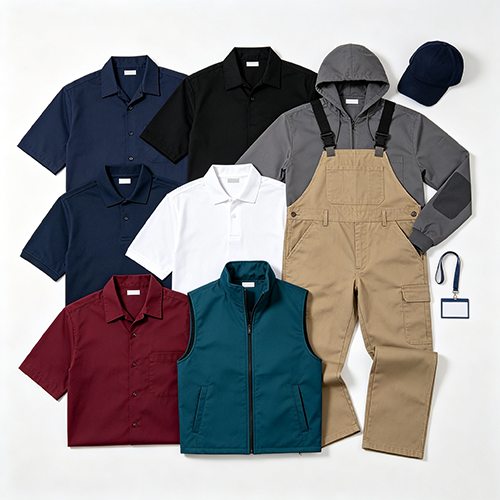 Custom Personalised Embroidered Workwear Clothing