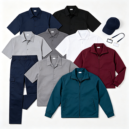 Custom Personalised Embroidered Workwear Clothing