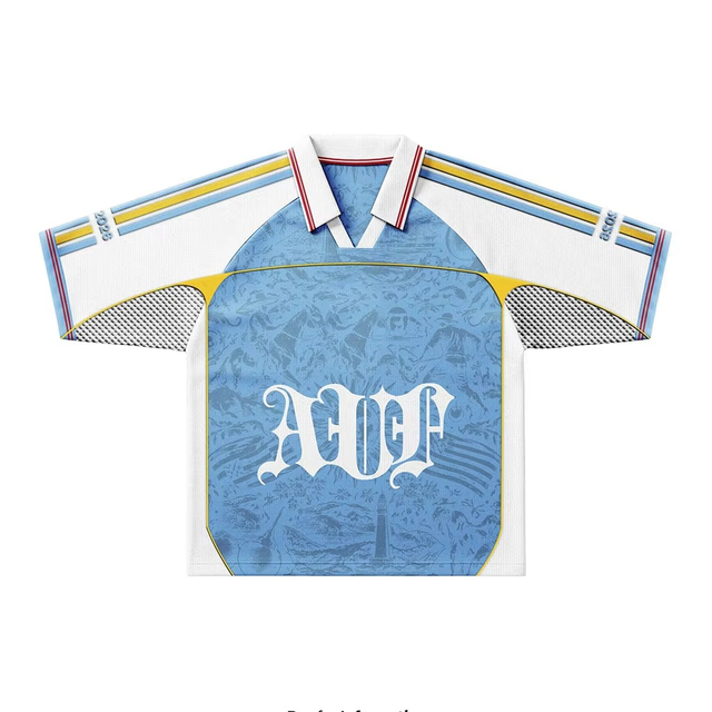 T&eacute;cnica de emenda de tecido de malha de poli&eacute;ster retro camisa de futebol logotipo personalizado sublima&ccedil;&atilde;o camisa de futebol t camisas