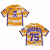 Custom Sublimation Men Cropped Boxy Retro Mesh Oversized American Football Jersey Supplier