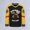 Manufacturer Custom Streetwear Vintage Embroidery Logo Graphic Sublimation Brand Name Printed Ice Jersey Wholesale