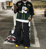 Custom Oversized Crop Boxy Sublimation Retro Streetwear Mesh Football Jersey