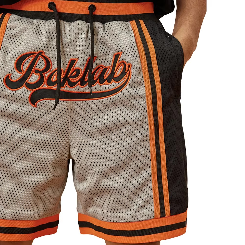 Mens Running Shorts Sports Basketball Shorts Custom Mesh Basketball Mens Summer Shorts