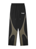 Custom Loose Fit Waterproof Nylon Fabric Utility Joggers Casual Streetwear Trousers Reflective Piping Cargo Pants