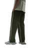 Custom Loose Fit Waterproof Nylon Fabric Utility Baggy Pants Casual Trousers Reflective Piping Striped Track Running Pants