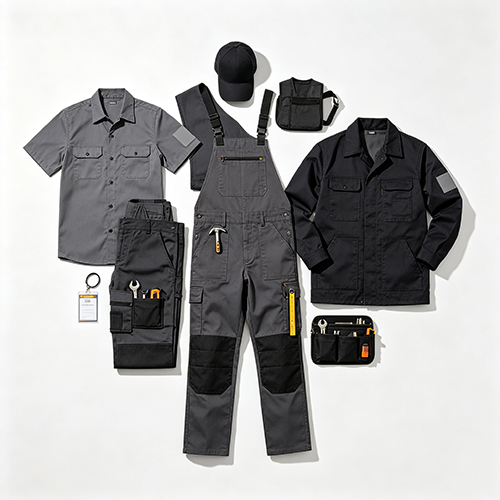 Custom Mechanic Electrical Work Uniforms