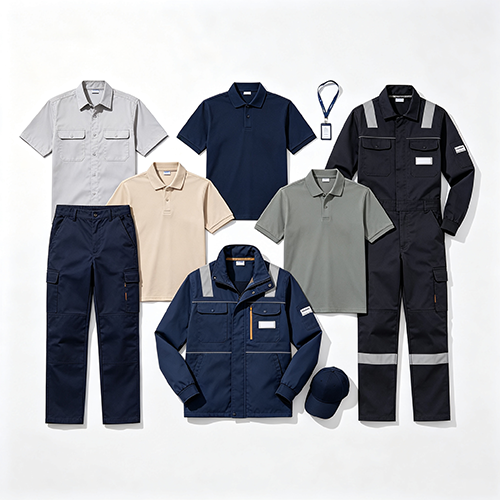 Custom Personalised Embroidered Workwear Clothing