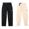 Casual Streetwear Sweat Wicking Woven Utility Pants Unisex Side Belt Closure Adjustable Cuff Ankle Duck Fabric Cargo Pants