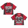 Custom Sublimation Men Cropped Boxy Retro Mesh Oversized American Football Jersey Supplier