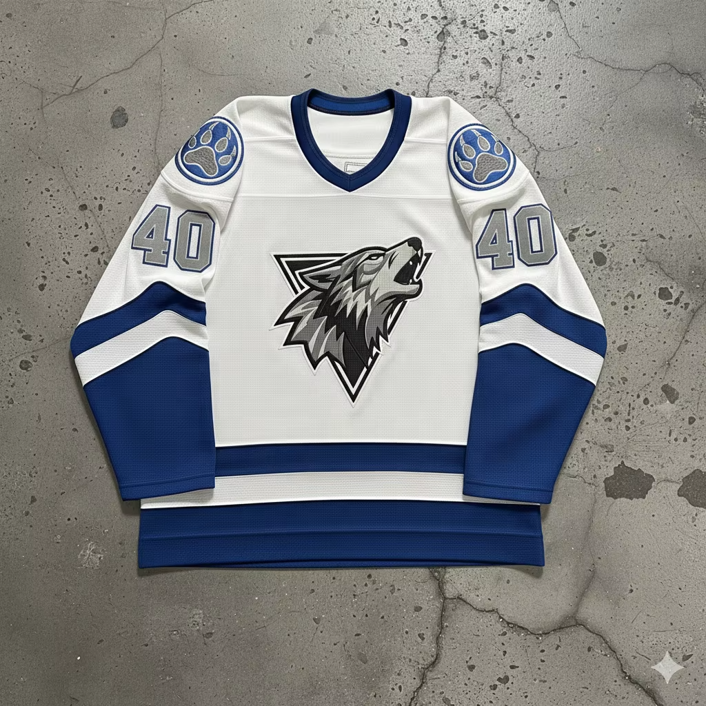 Custom Embroidery logo Ice Hockey Practice Jerseys Wholesale Customized Club Team Name Ice Hockey Hoodies