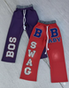 Baggy Sweatpants Custom Design 480 Gsm Loose Wide Leg Sweatpants Blanks Rhinestone Letters Double Waist Sweatpants Unisex