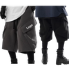 Men Summer Short Street Wear High Quality 100% Premium Cotton Vintage Loose Shell Shorts Casual Washed Youth Big Pocket Shorts