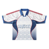 Polyester Mesh Fabric Splicing Technique Retro Soccer Jersey Custom Logo Sublimation Soccer Jersey T Shirts Camisas