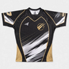 Customized Sublimated Polo Rugby Jersey V-Neck Stand-up Collar Graphic Printed Training Professional Competitions Rugby Jersey