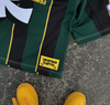 Custom Oversized Crop Boxy Sublimation Retro Streetwear Mesh Football Jersey