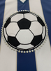 Custom Embroidery Graphic Maglie Calcio Jersey Striped Magliette Luxury Sublimation Print Rhinestone Soccer Jersey Shirts