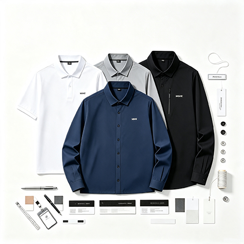 custom workwear shirts embroidered work shirts