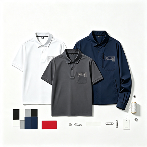 custom workwear shirts embroidered work shirts
